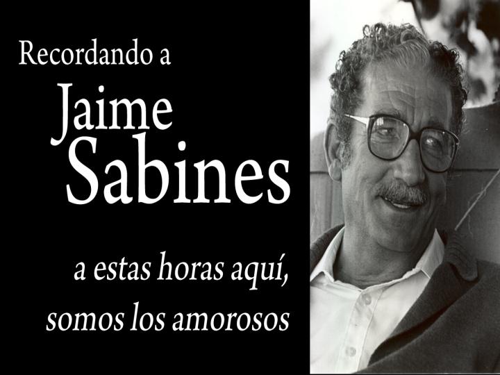 JAIME SABINES